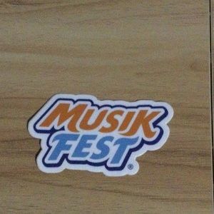 musikfest “musikfest” sticker
